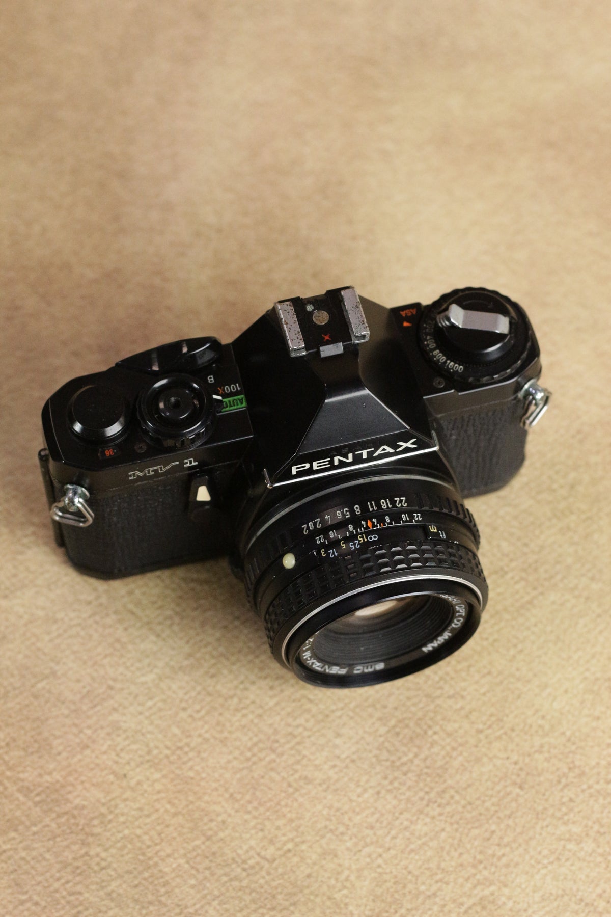 Pentax MV1 + SMC Pentax-M 50mm F2