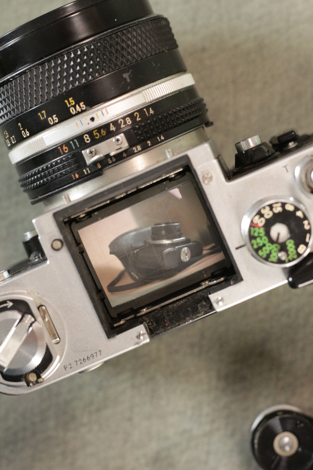 Nikon F2 + DP-1 Finder + Nikkor AI 50mm F1.4