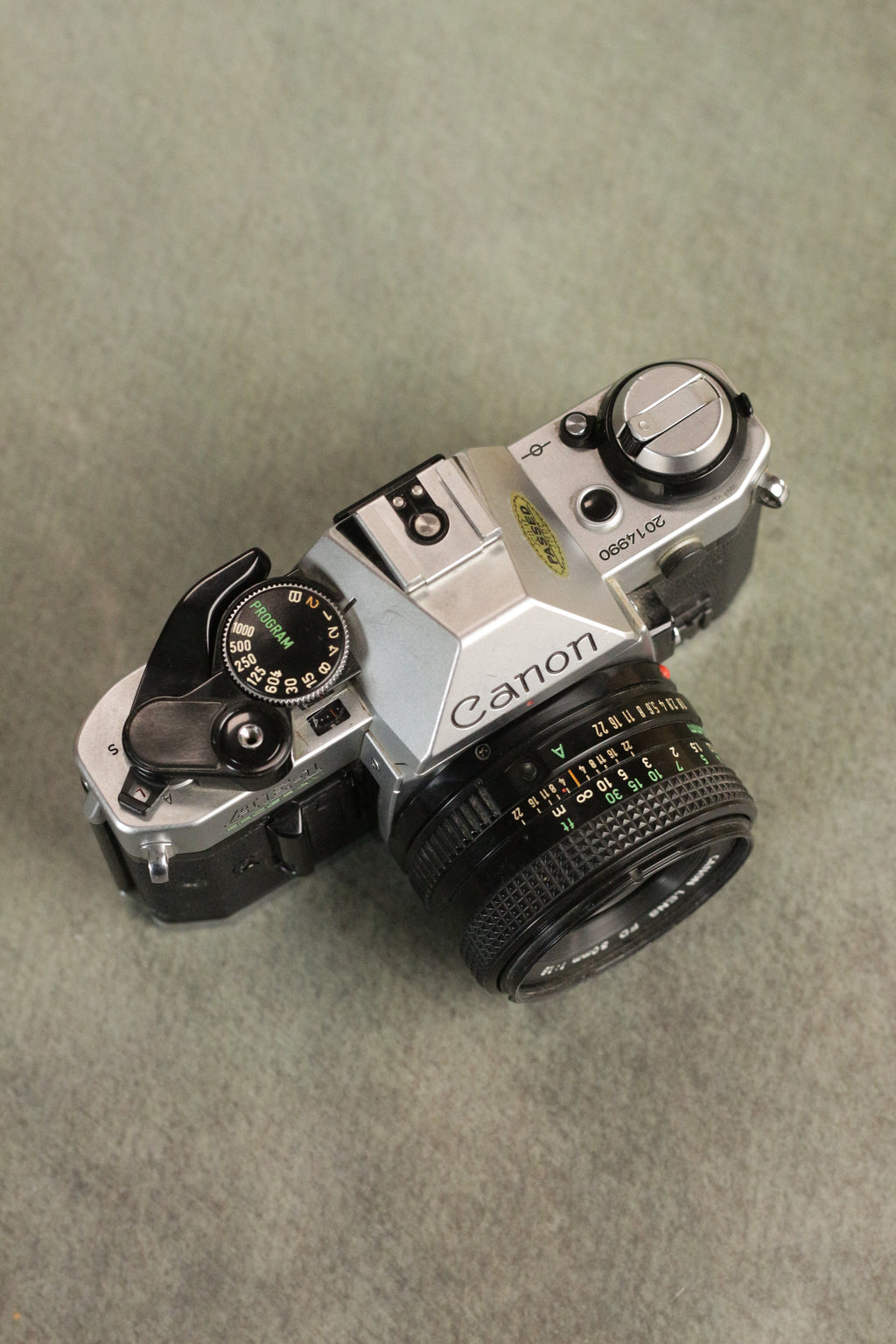 Canon AE-1 Program + Canon New FD 50mm F1.8