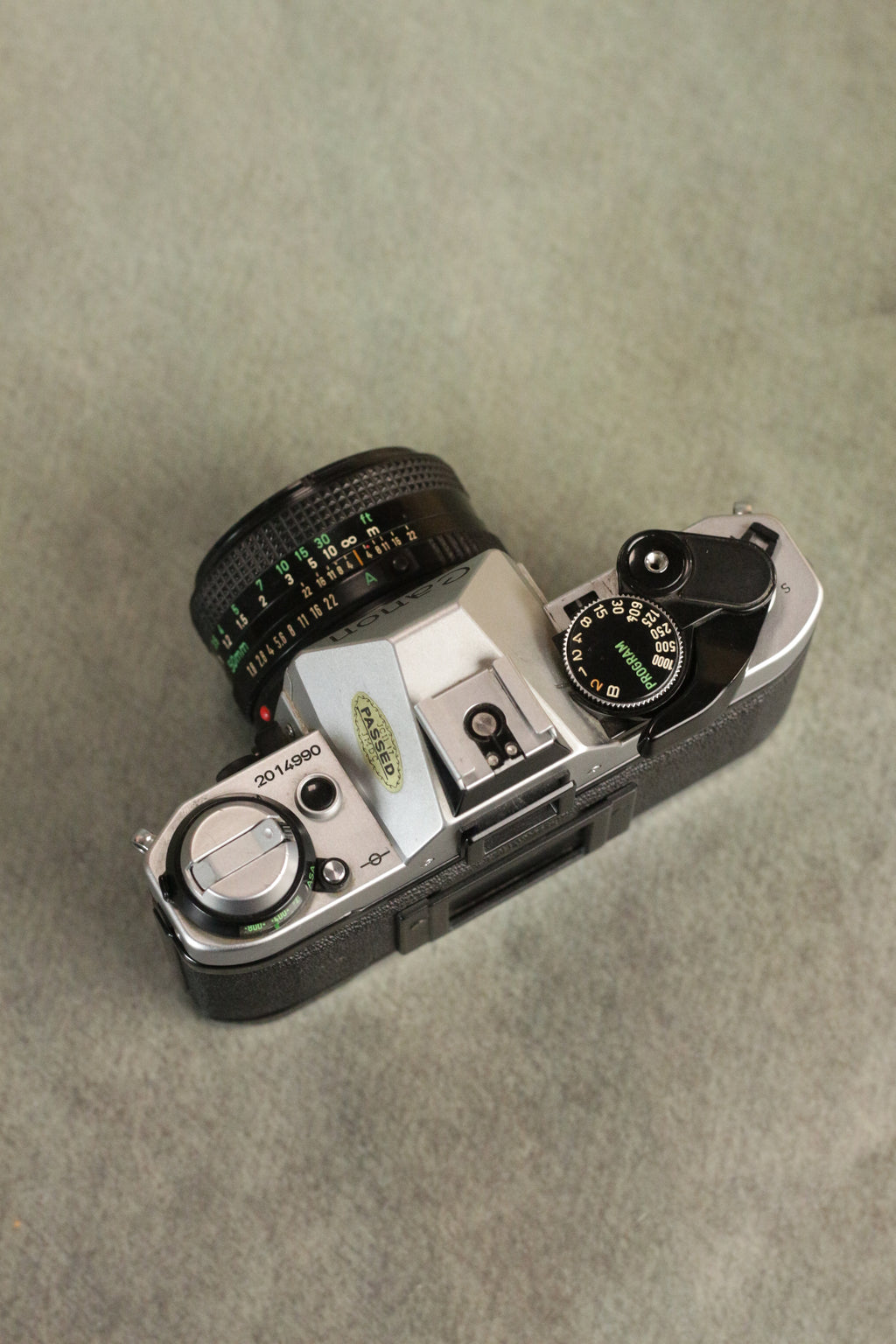 Canon AE-1 Program + Canon New FD 50mm F1.8