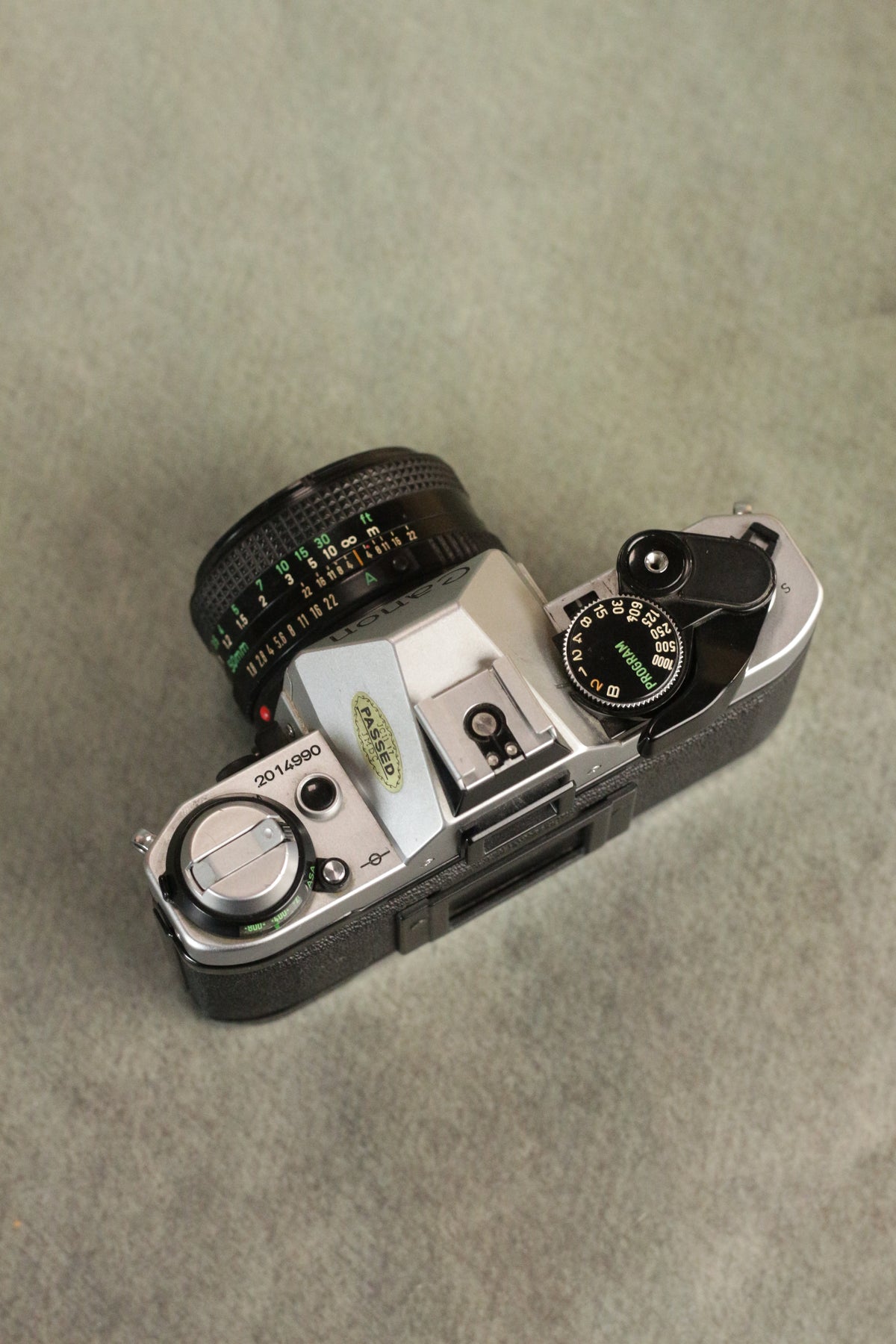 Canon AE-1 Program + Canon New FD 50mm F1.8