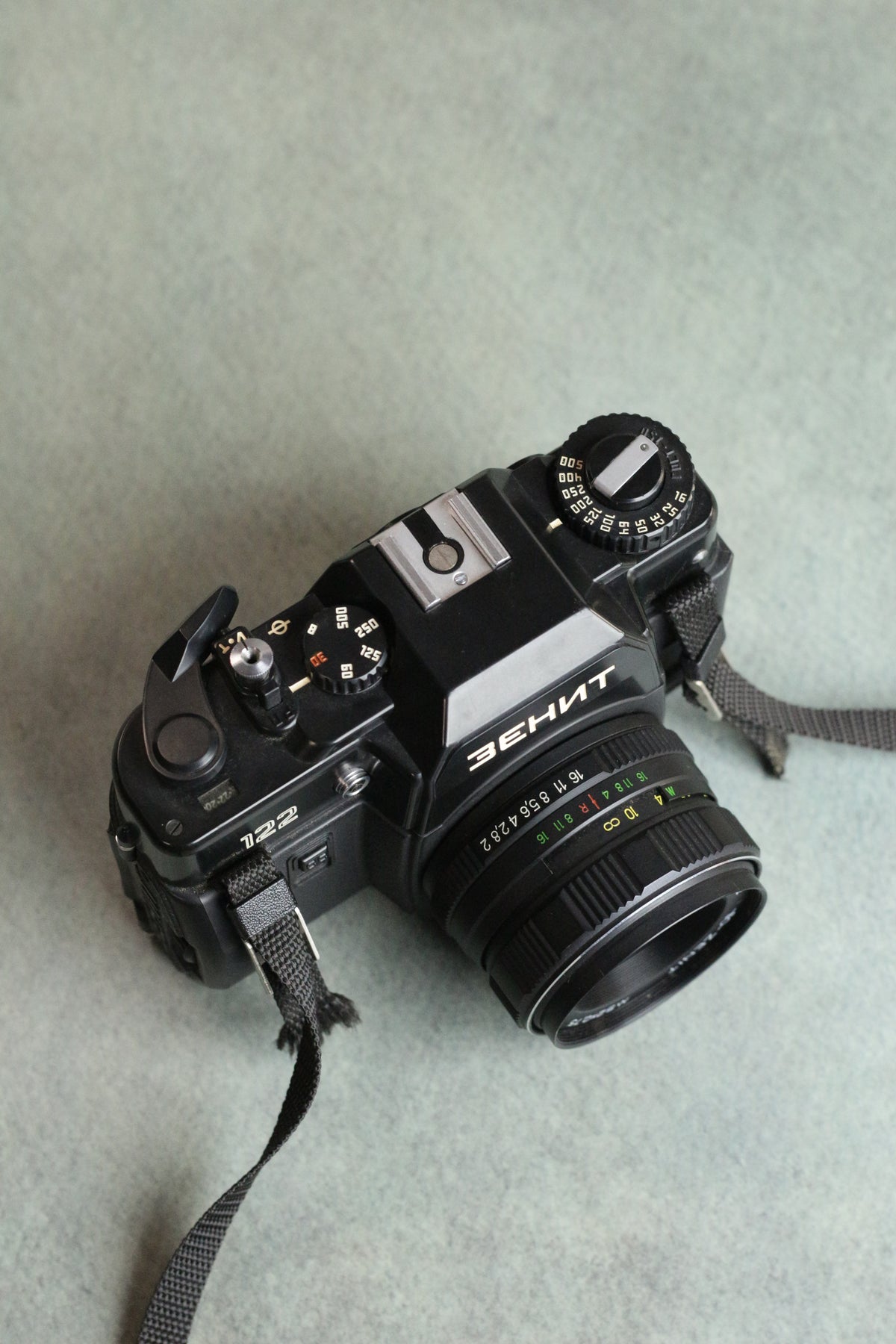 Zenit 122 + MC Helios 44M-4 58mm F2