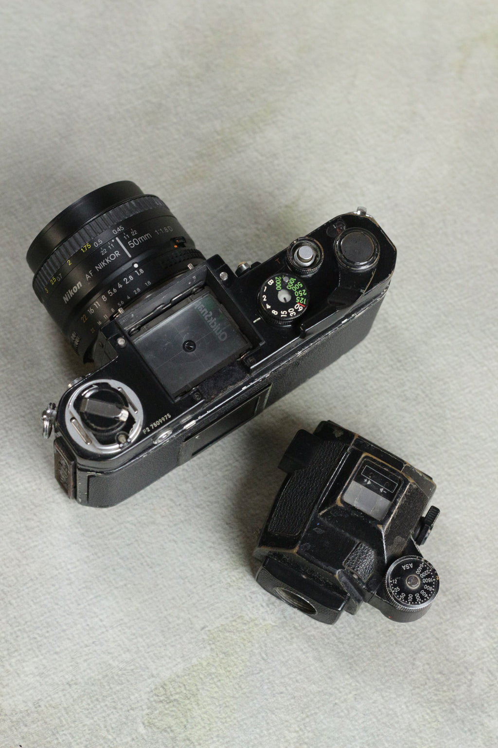 Nikon F2 + AF Nikkor 50mm f/1.8D