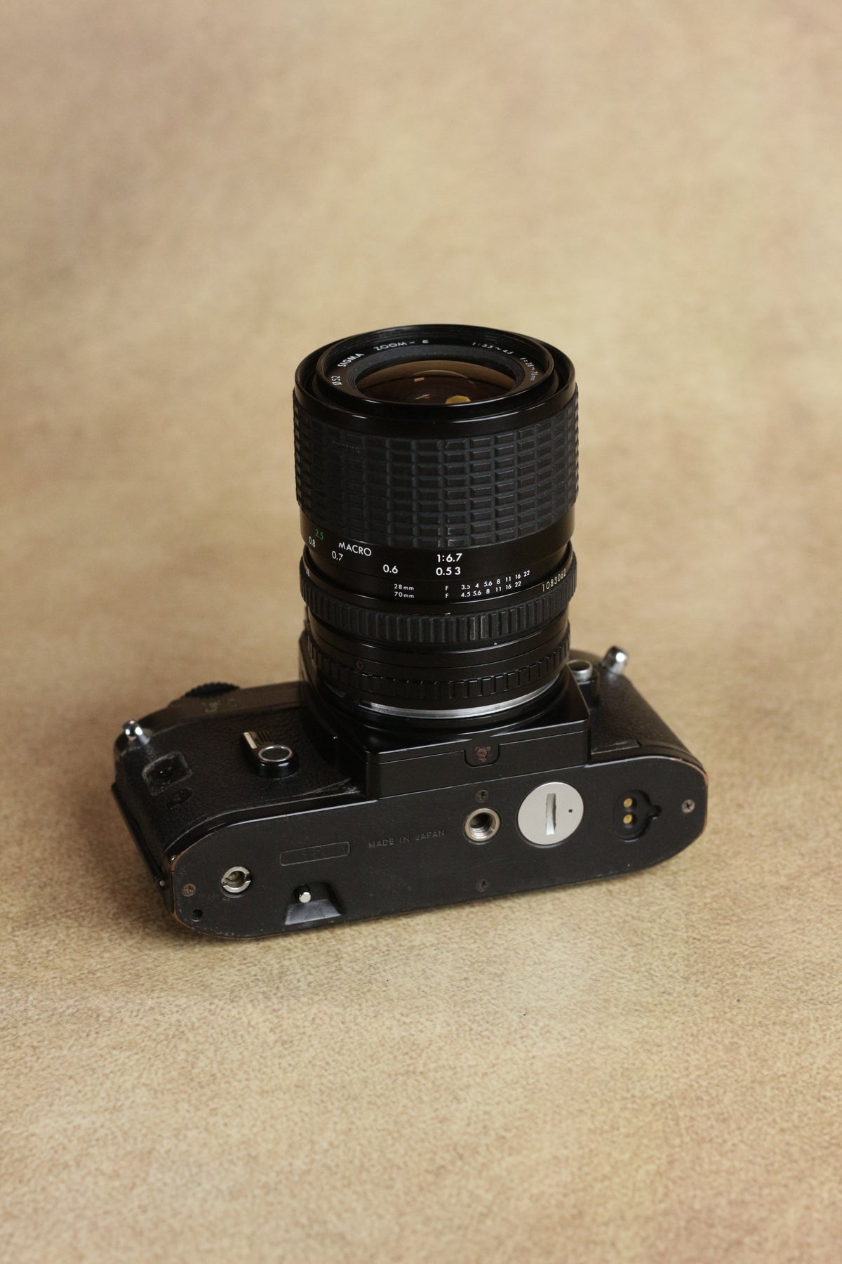 Nikon FG + Sigma 28-70mm Zoom