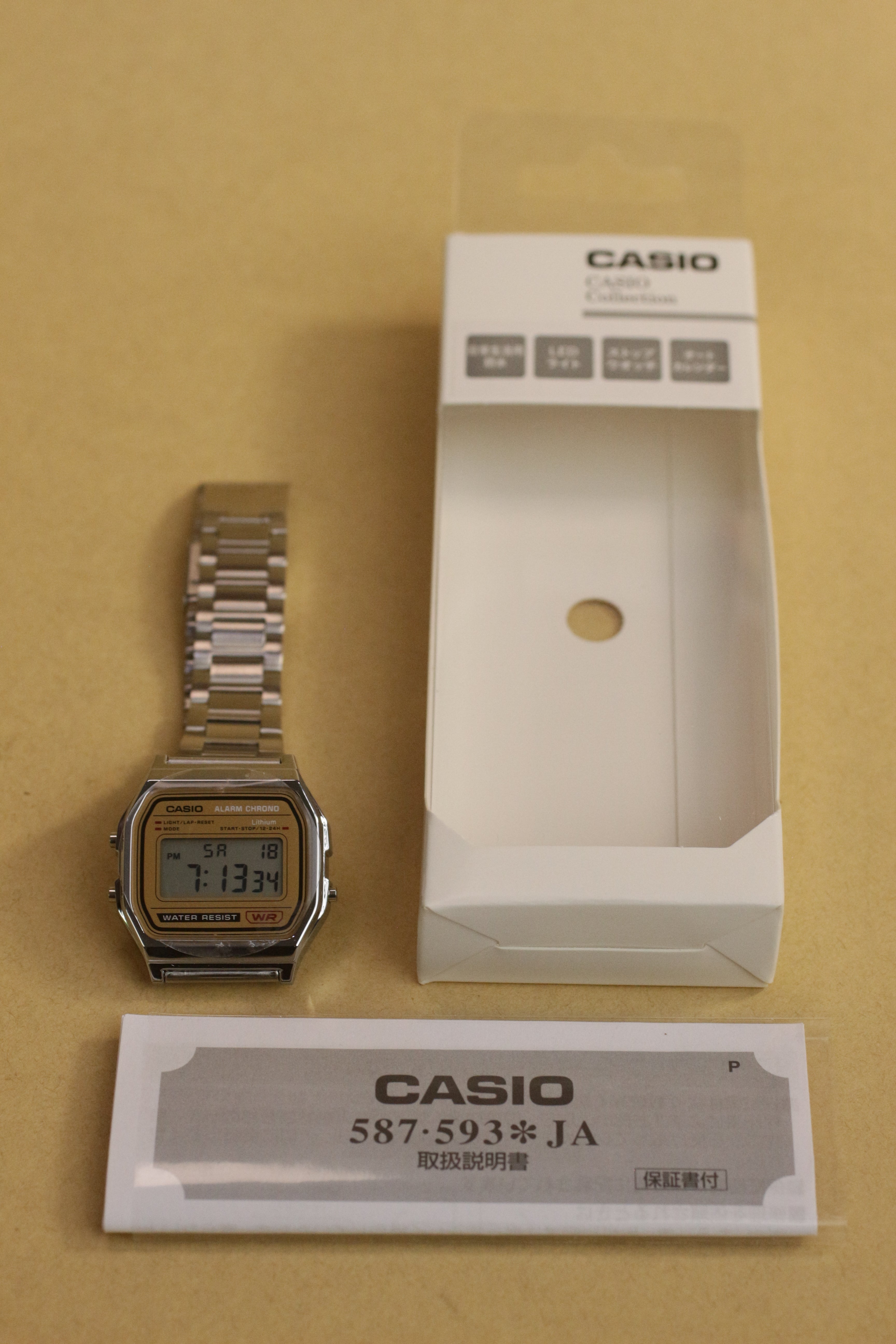 Casio A158WEA-9JH