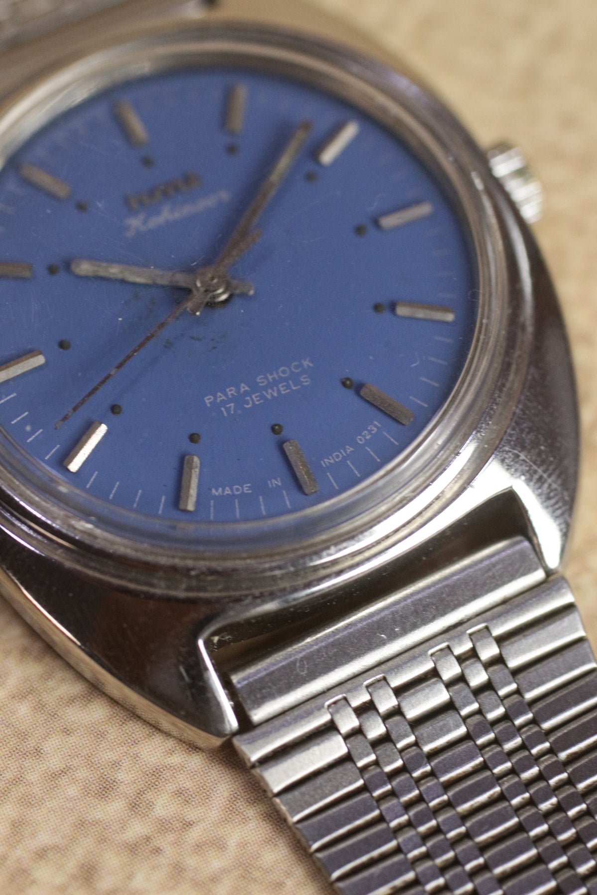 HMT Kohinoor Hand-Wound - Blue