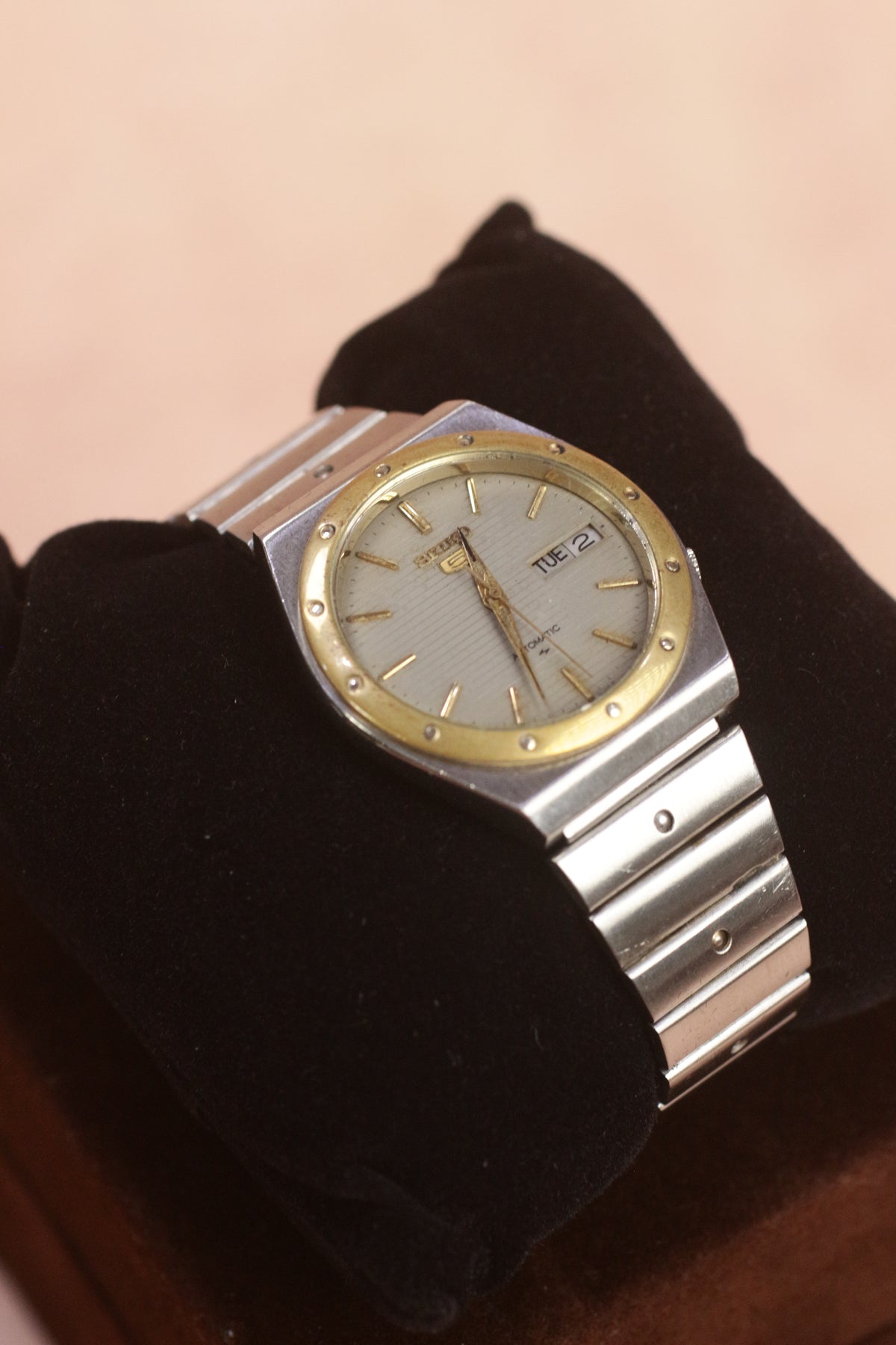 Seiko 5 Automatic 7009-7020 Two-Tone
