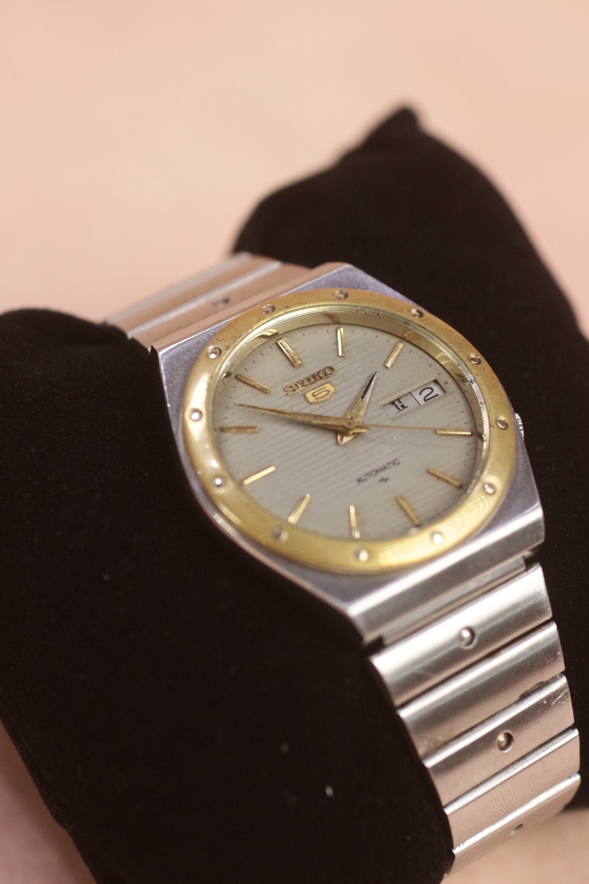 Seiko 5 Automatic 7009-7020 Two-Tone