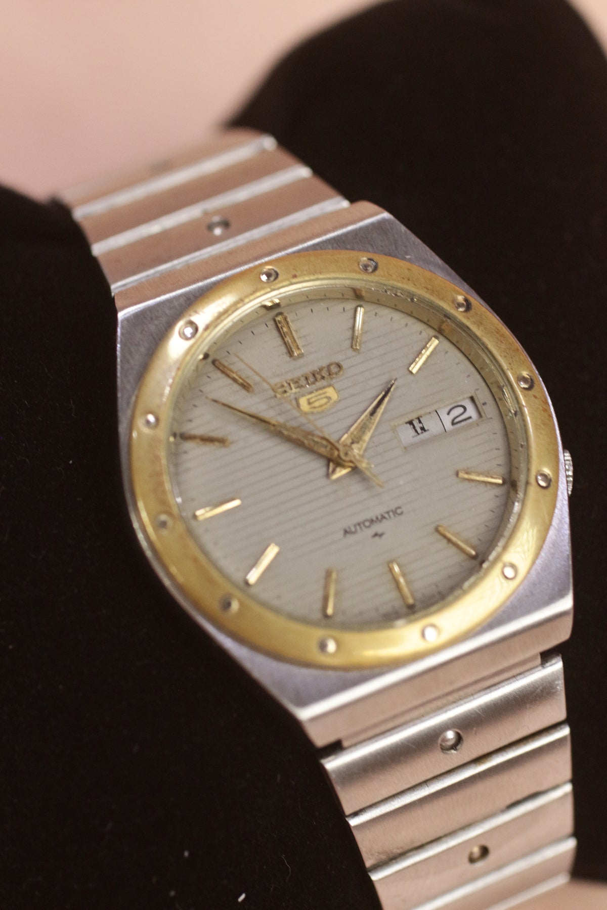 Seiko 5 Automatic 7009-7020 Two-Tone