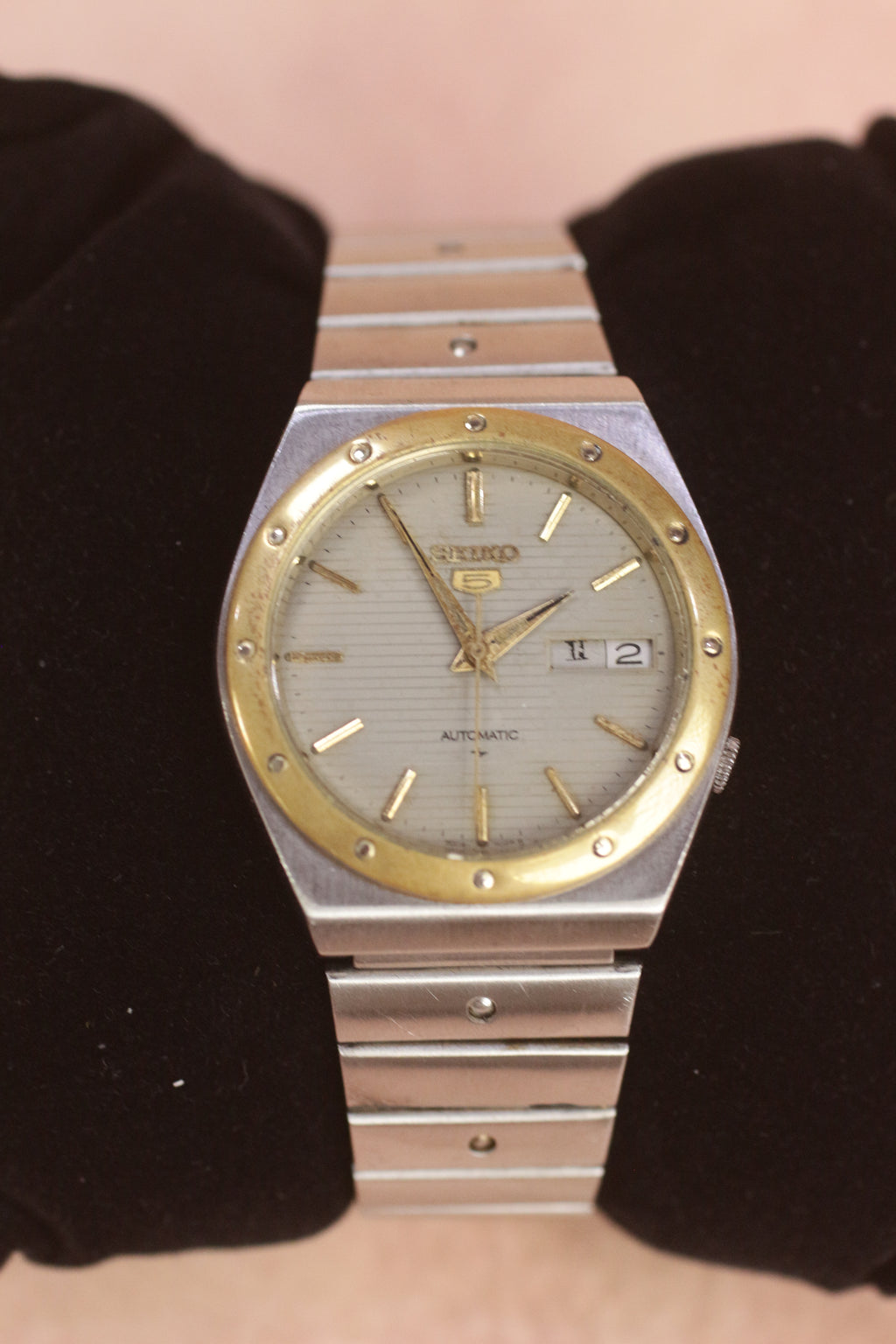Seiko 5 Automatic 7009-7020 Two-Tone
