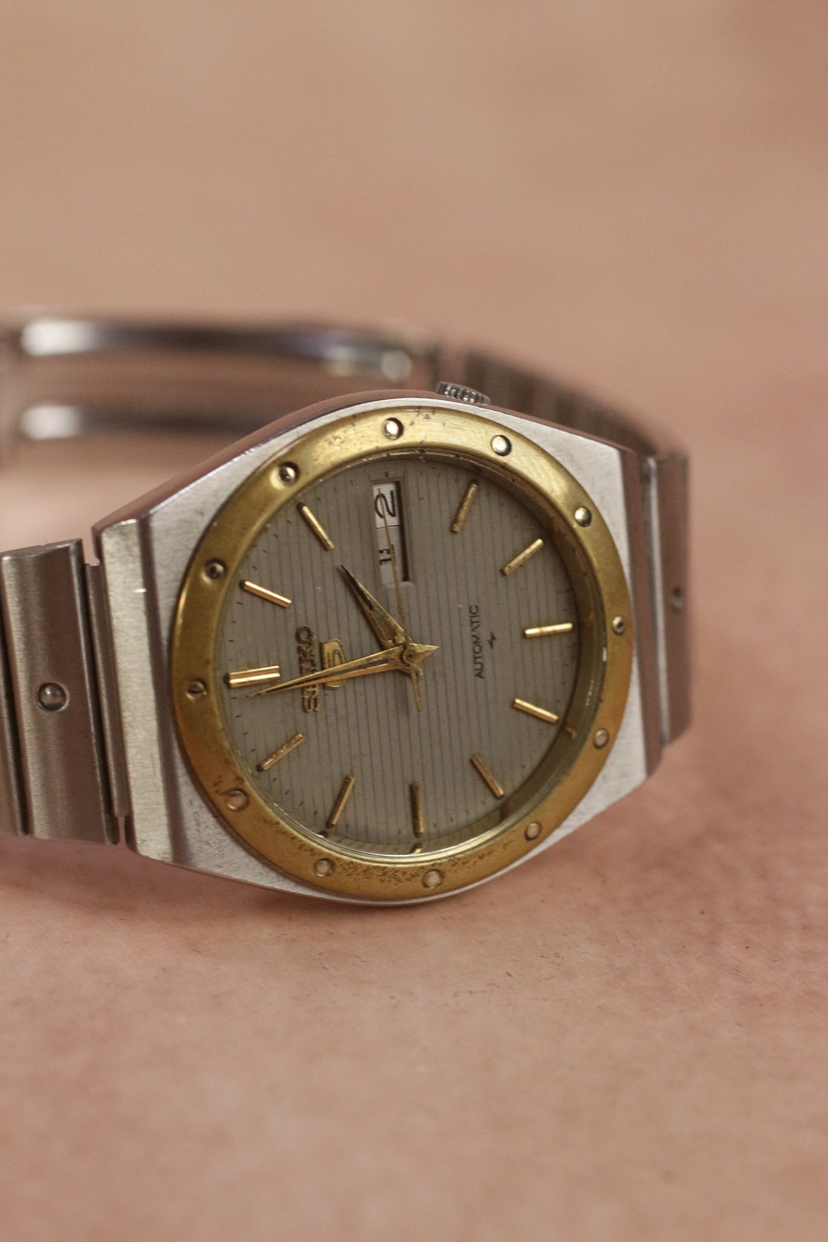 Seiko 5 Automatic 7009-7020 Two-Tone