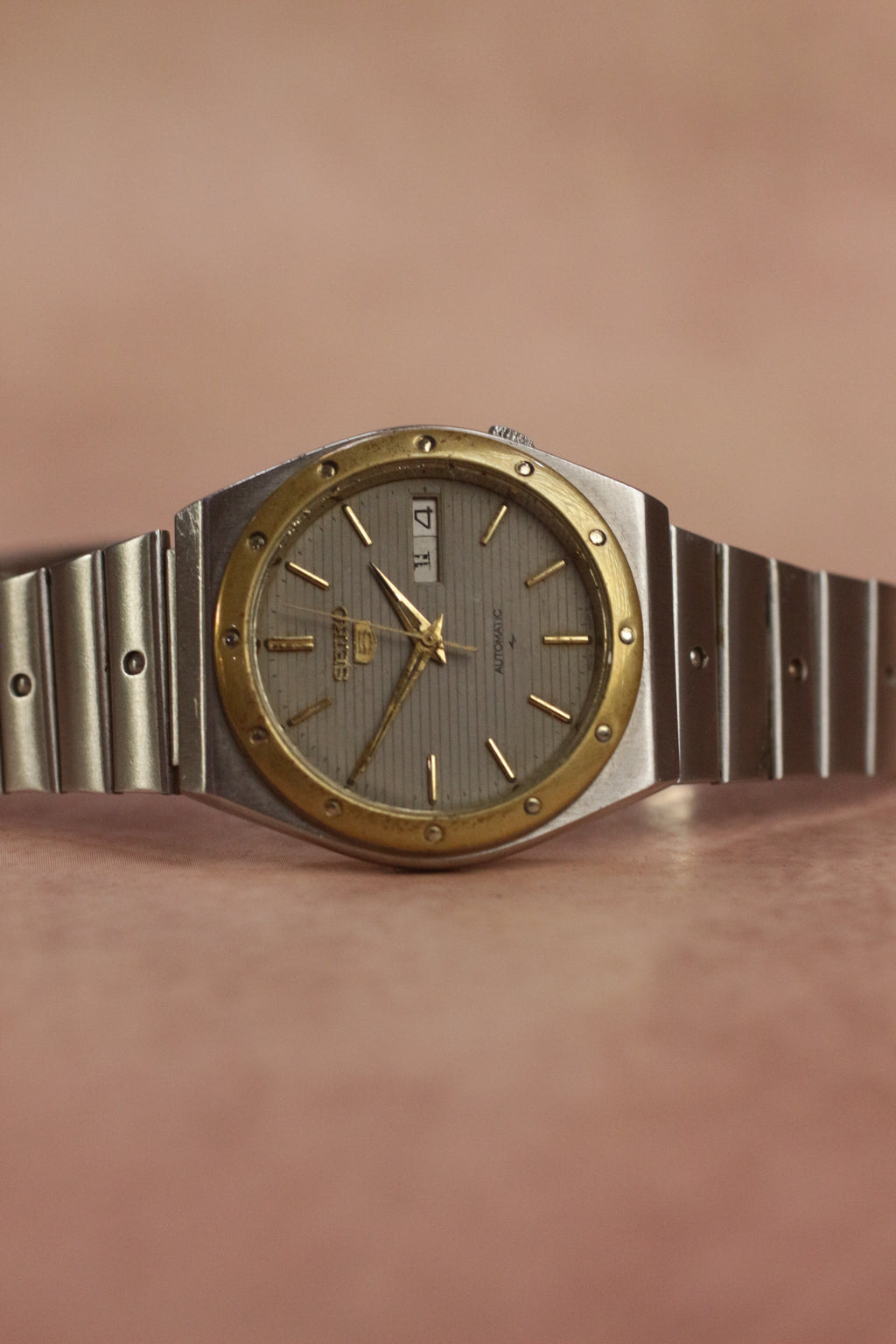 Seiko 5 Automatic 7009-7020 Two-Tone
