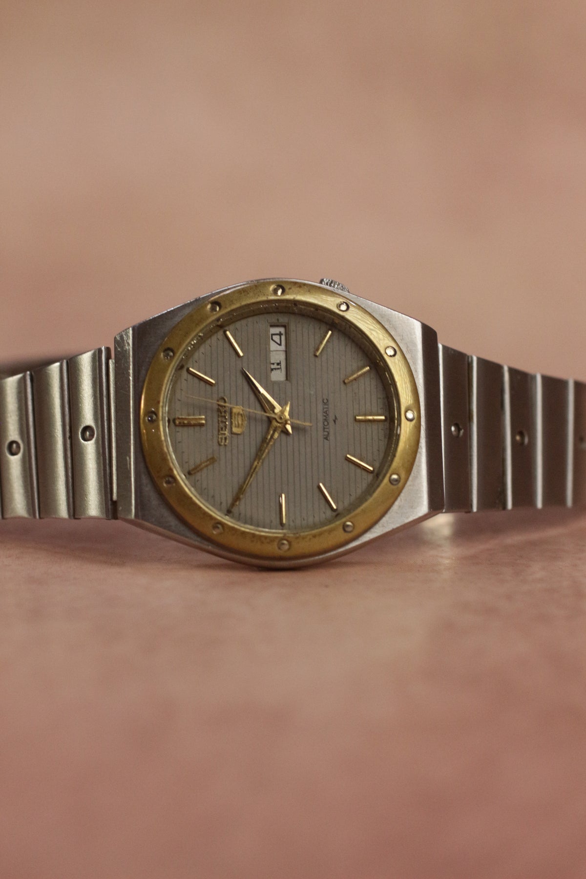 Seiko 5 Automatic 7009-7020 Two-Tone