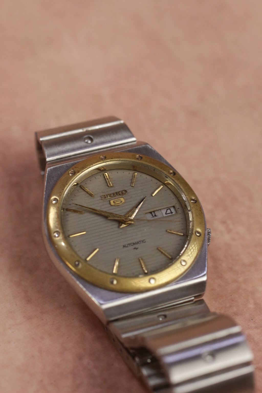 Seiko 5 Automatic 7009-7020 Two-Tone