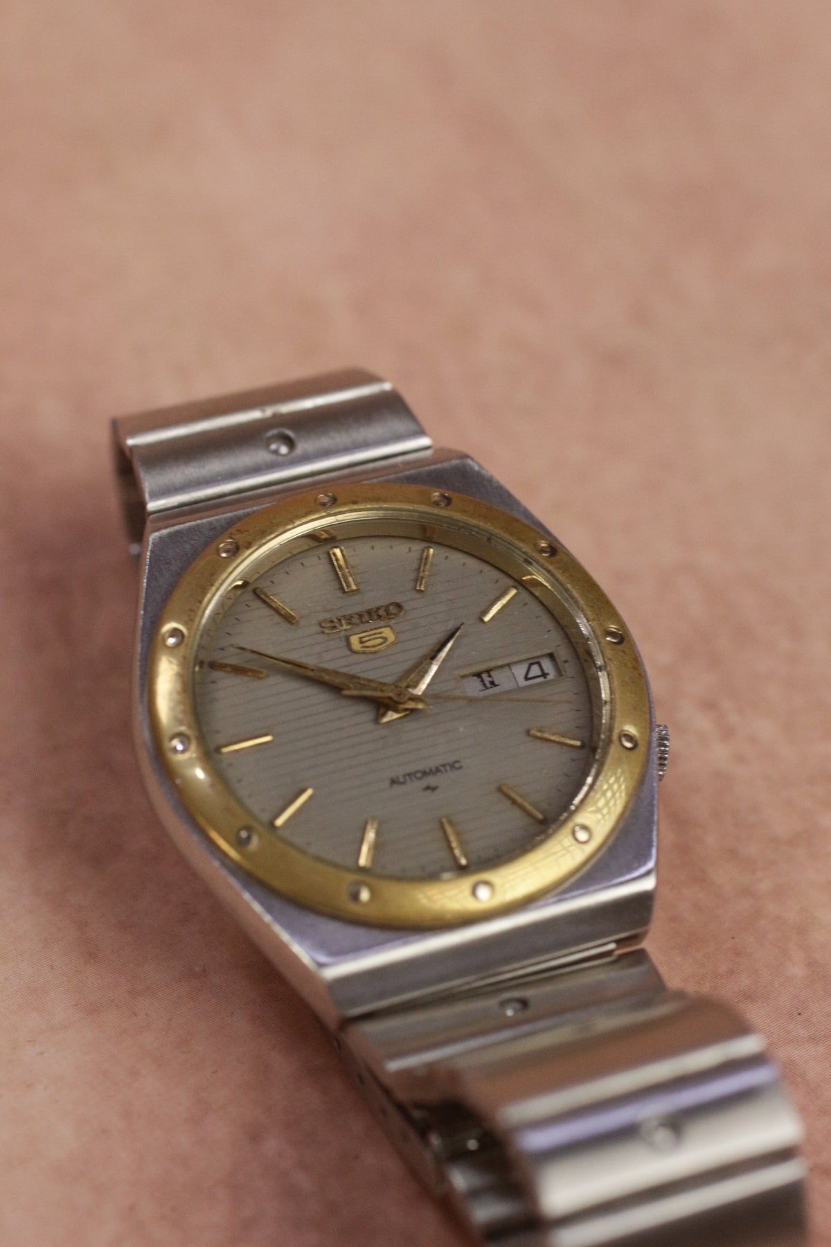 Seiko 5 Automatic 7009-7020 Two-Tone