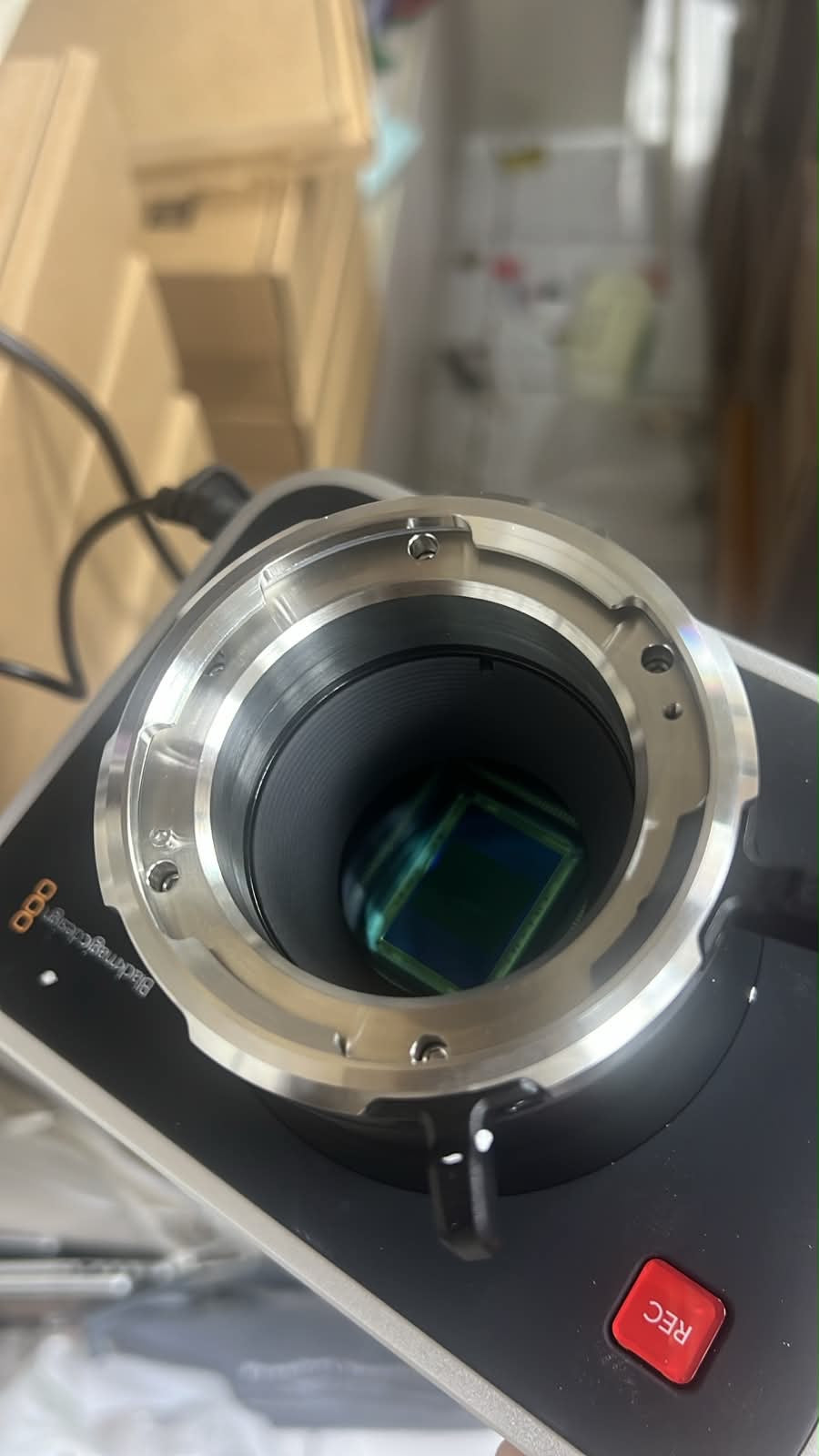 Blackmagic cinema camera 2.5k PL MOUNT