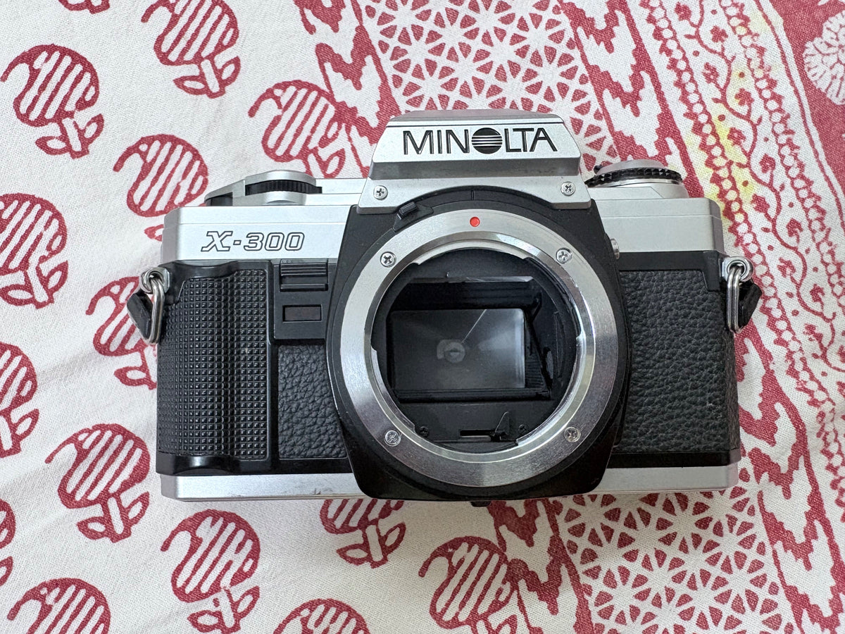 Minolta X300 w/ 50mm 1.7