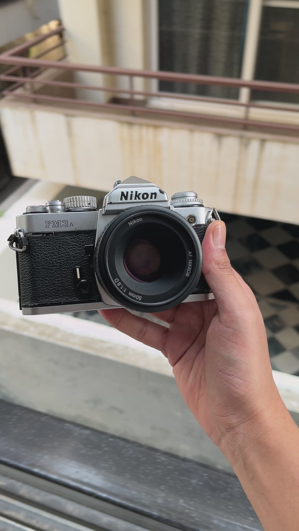 Nikon FM3A + AF Nikkor 50mm f/1.8D